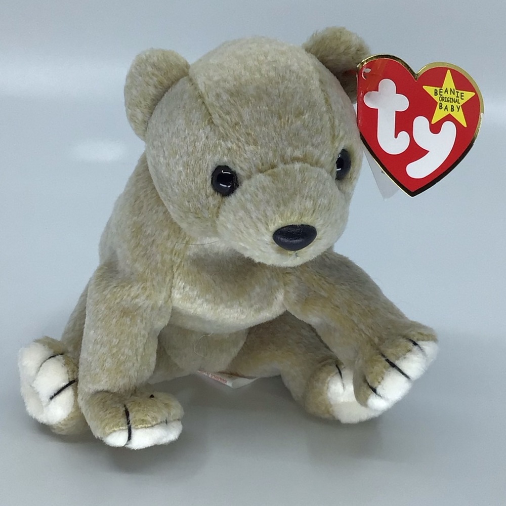 Almond the bear Beanie Baby